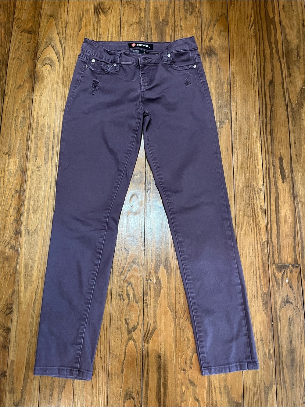 Purple Skinny Jeans - Women's